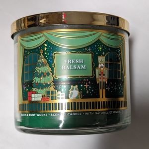 Bath and Body Works 3-Wick Candle - Fresh Balsam | New